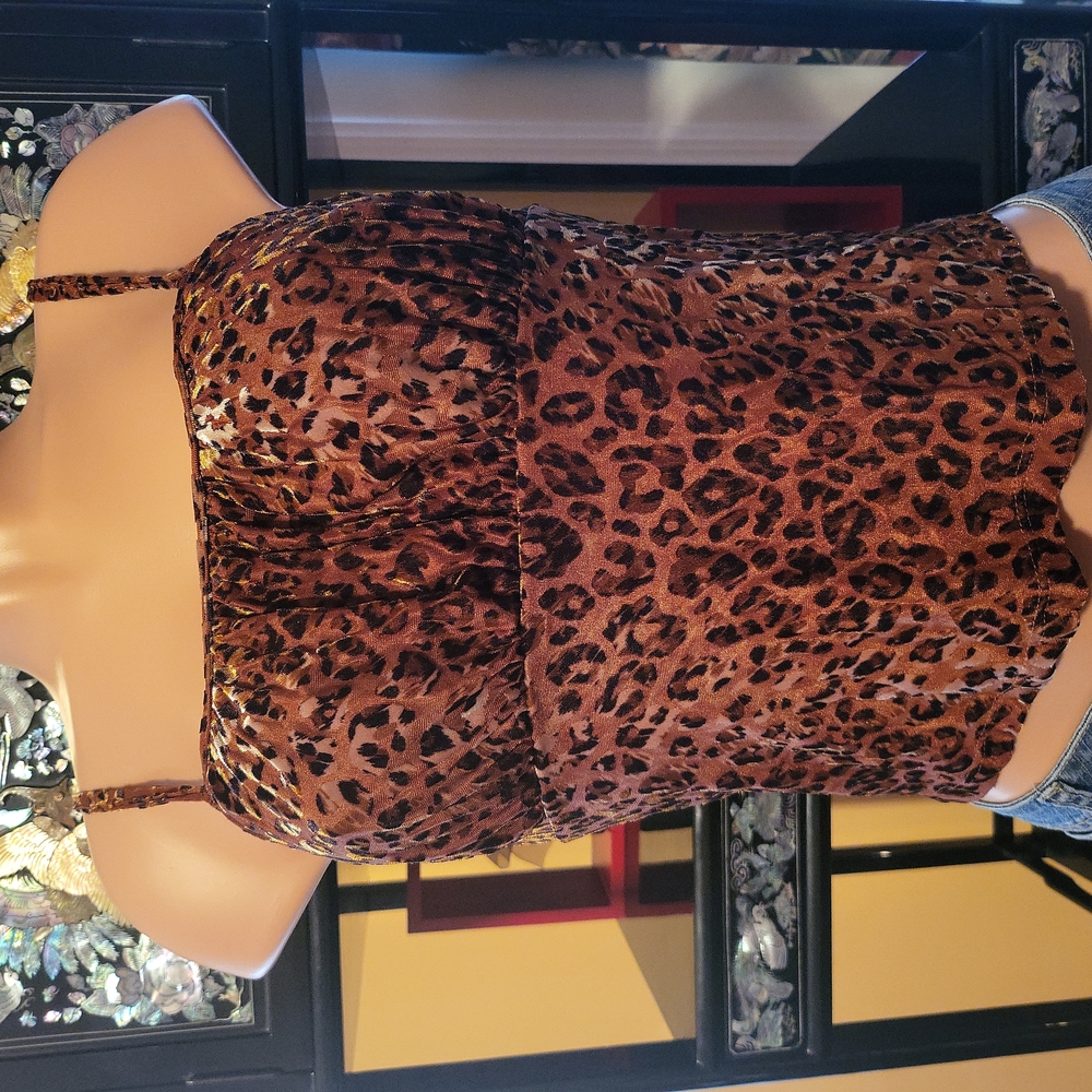ANIMAL PRINT TANK/CROP